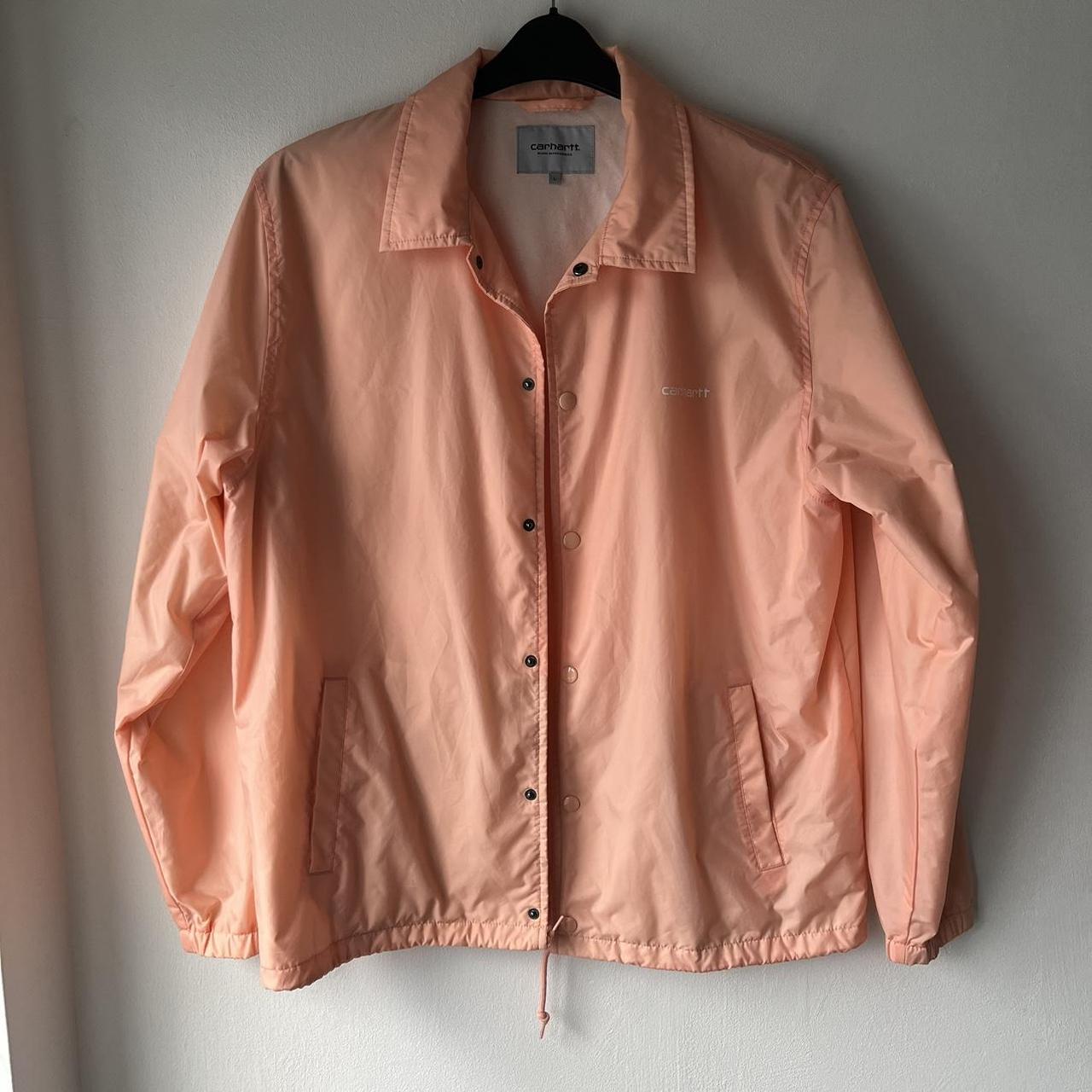 Coach Carhartt Pink Coat • Carhartt WIP Script Coach Jacket