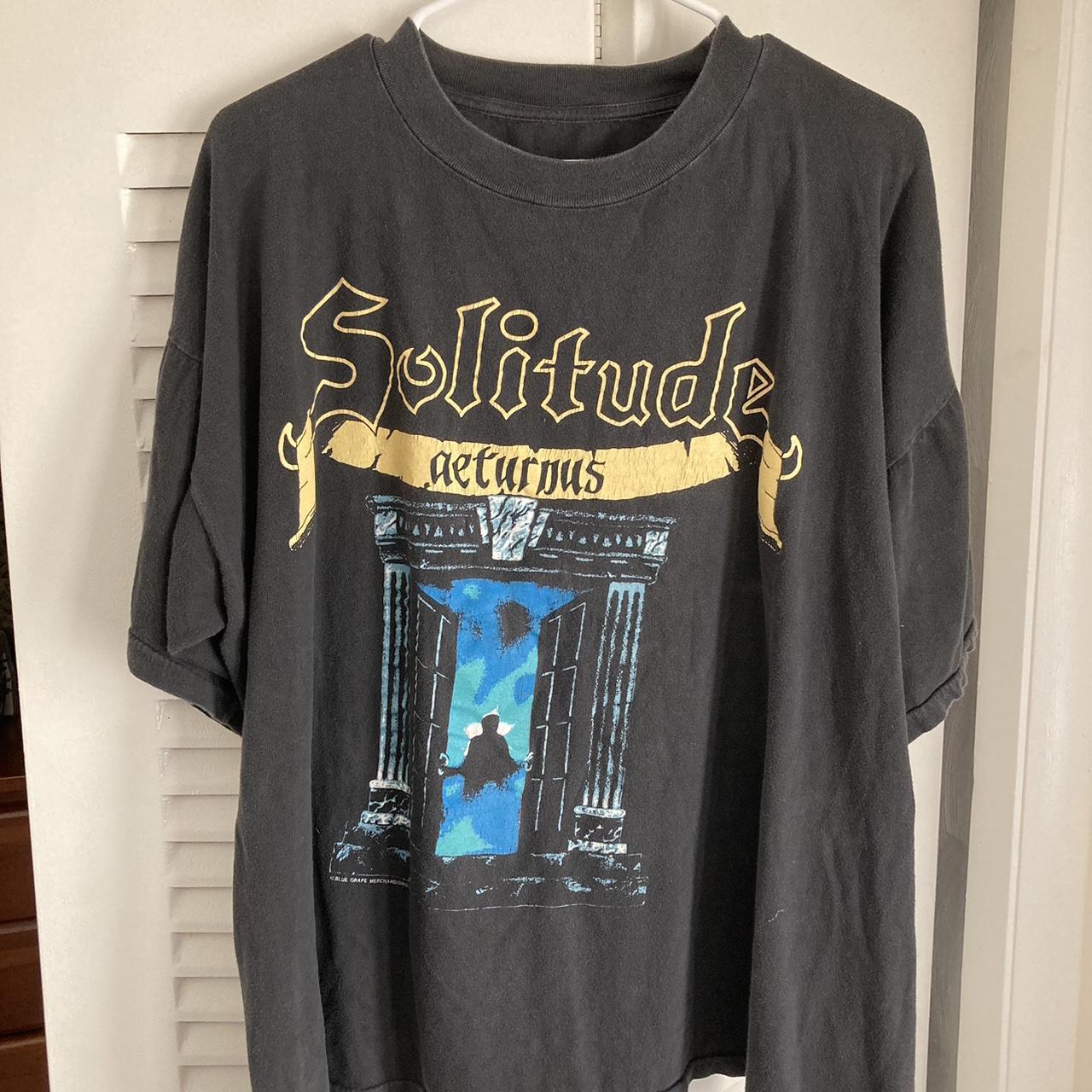 Solitude Aeturnus 1992 tour vintage t-shirt size XL.... - Depop