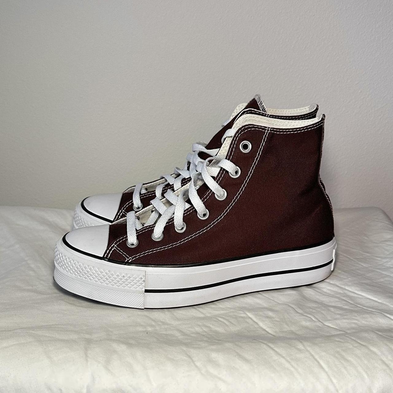 Converse Women's Brown Trainers | Depop