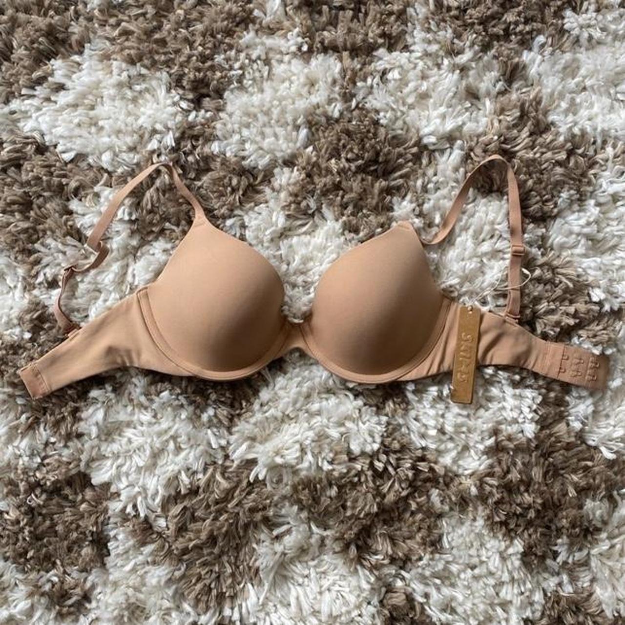 SKIMS T-SHIRT BRA OCHRE オリジナルゴム付き32/C SKIMS T-SHIRT