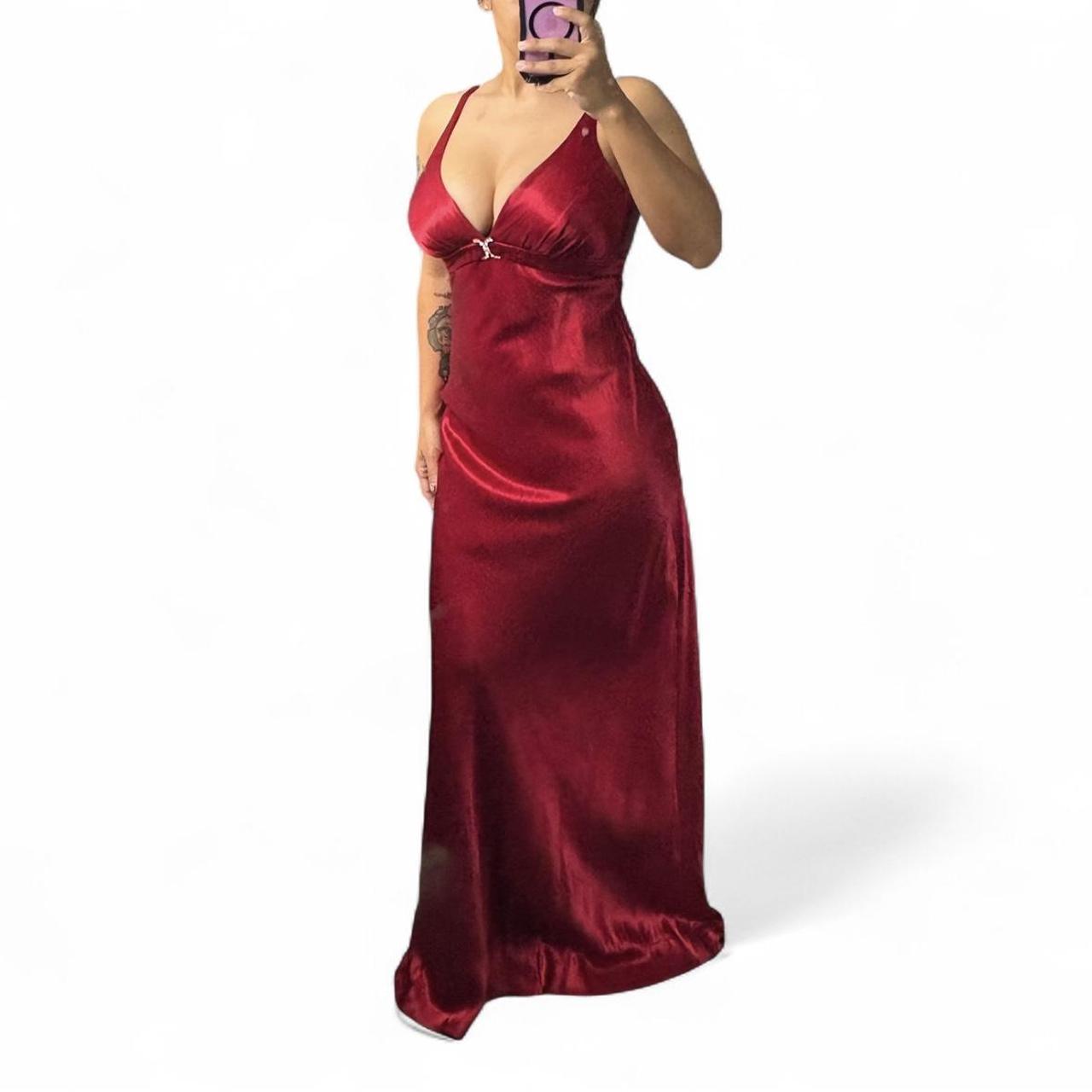 Cache Women's A-line Dress - Red - S – Cache Gown… - image 1