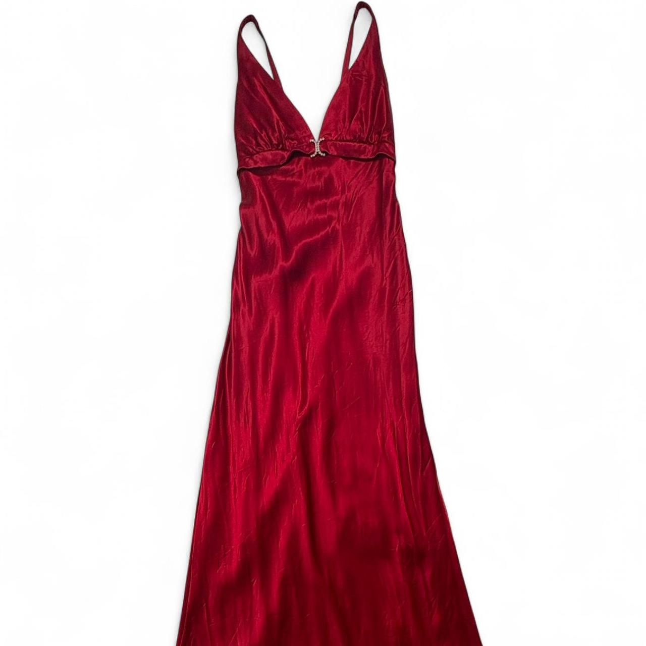 Cache Women's A-line Dress - Red - S – Cache Gown… - image 2