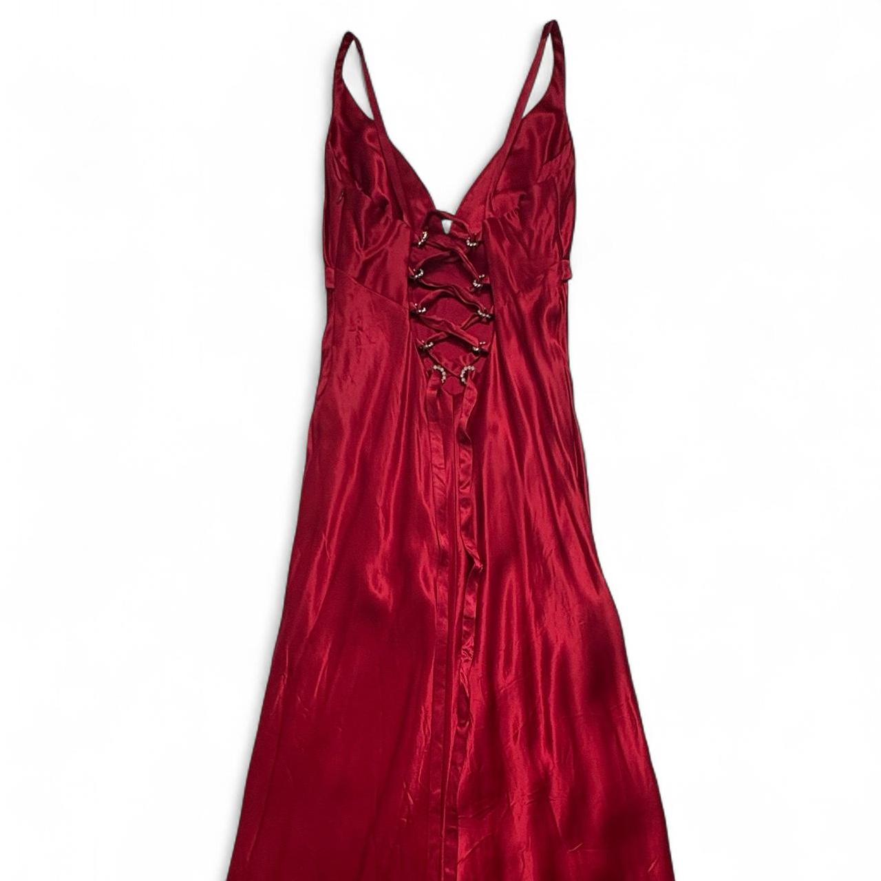 Cache Women's A-line Dress - Red - S – Cache Gown… - image 3
