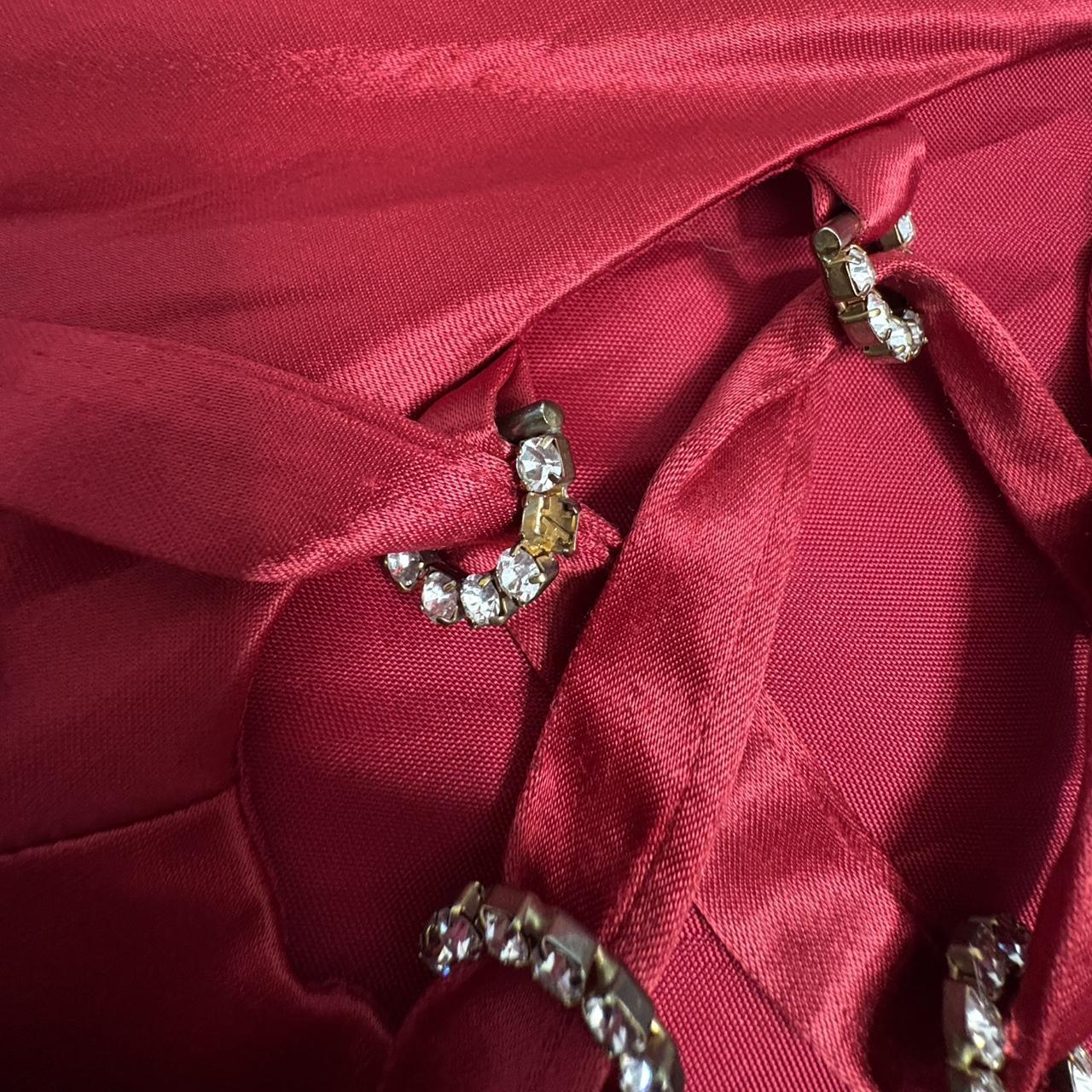 Cache Women's A-line Dress - Red - S – Cache Gown… - image 5