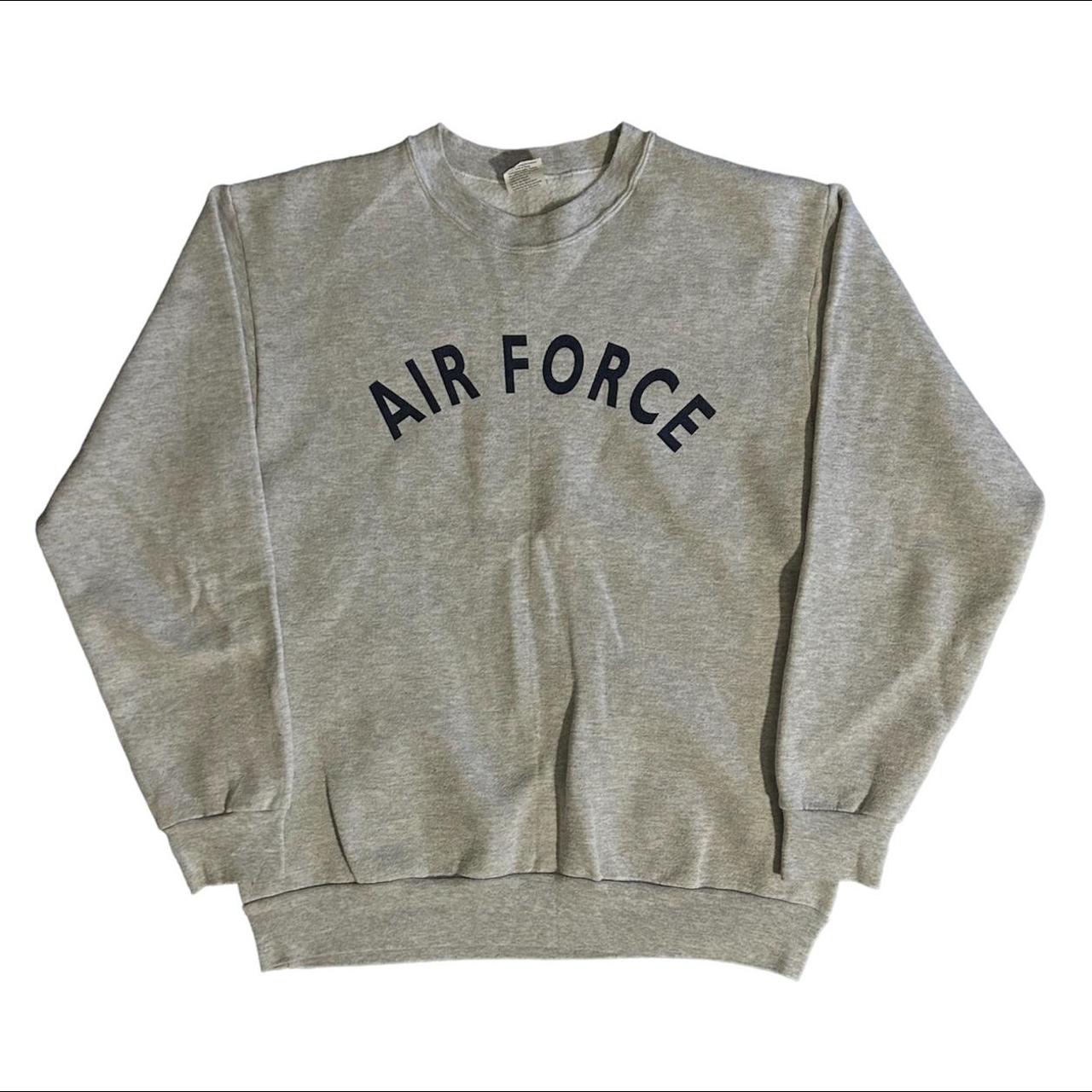 Campbellsville Apparel Company Gray Air Force Graphic Sweatshirt Adult Size  M