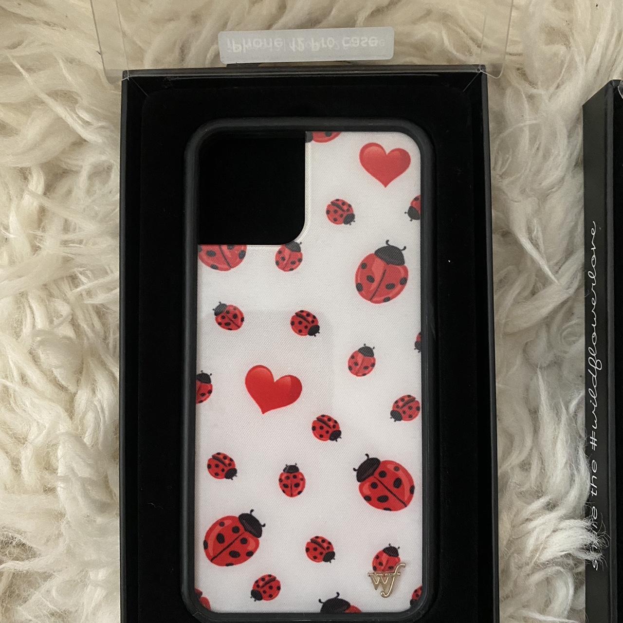 iPhone 12/12 Pro ladybug love wildflower case. In... Depop
