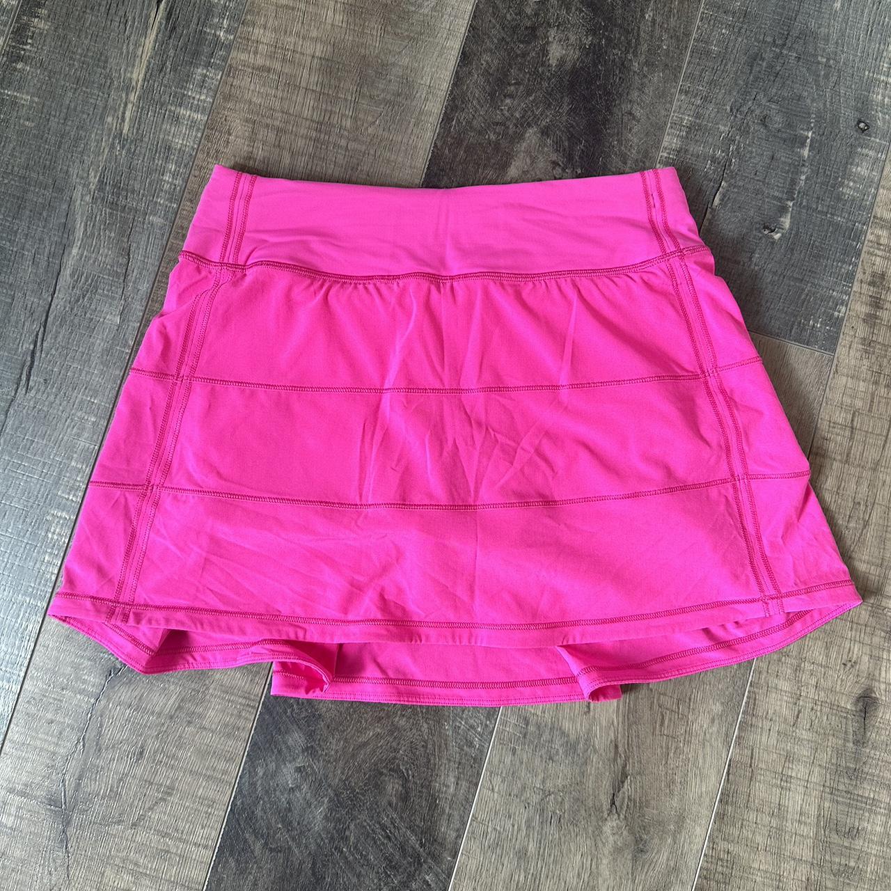 Lululemon Women's Pink Skirt Depop