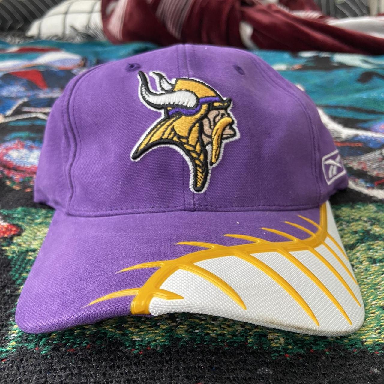 Minnesota Vikings Reebok Purple Fitted Hat