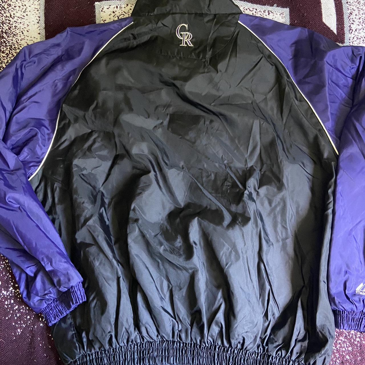 Colorado Rockies Majestic cool base windbreaker - Depop