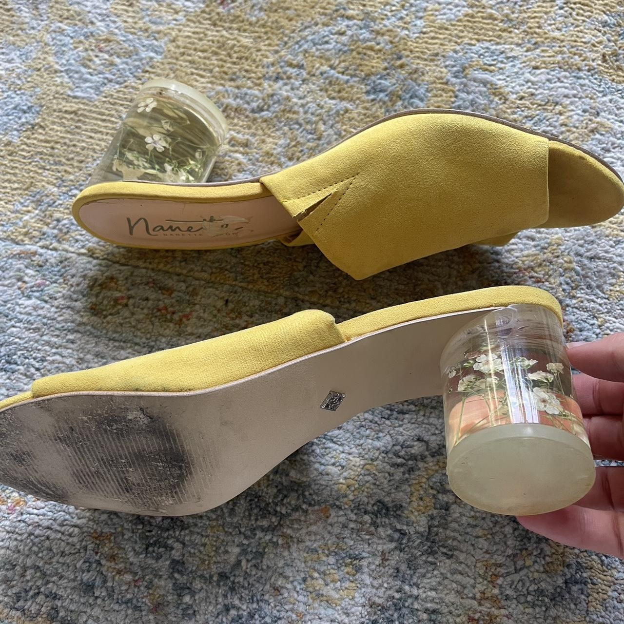 Lepore Women's Yellow Espadrilles Depop