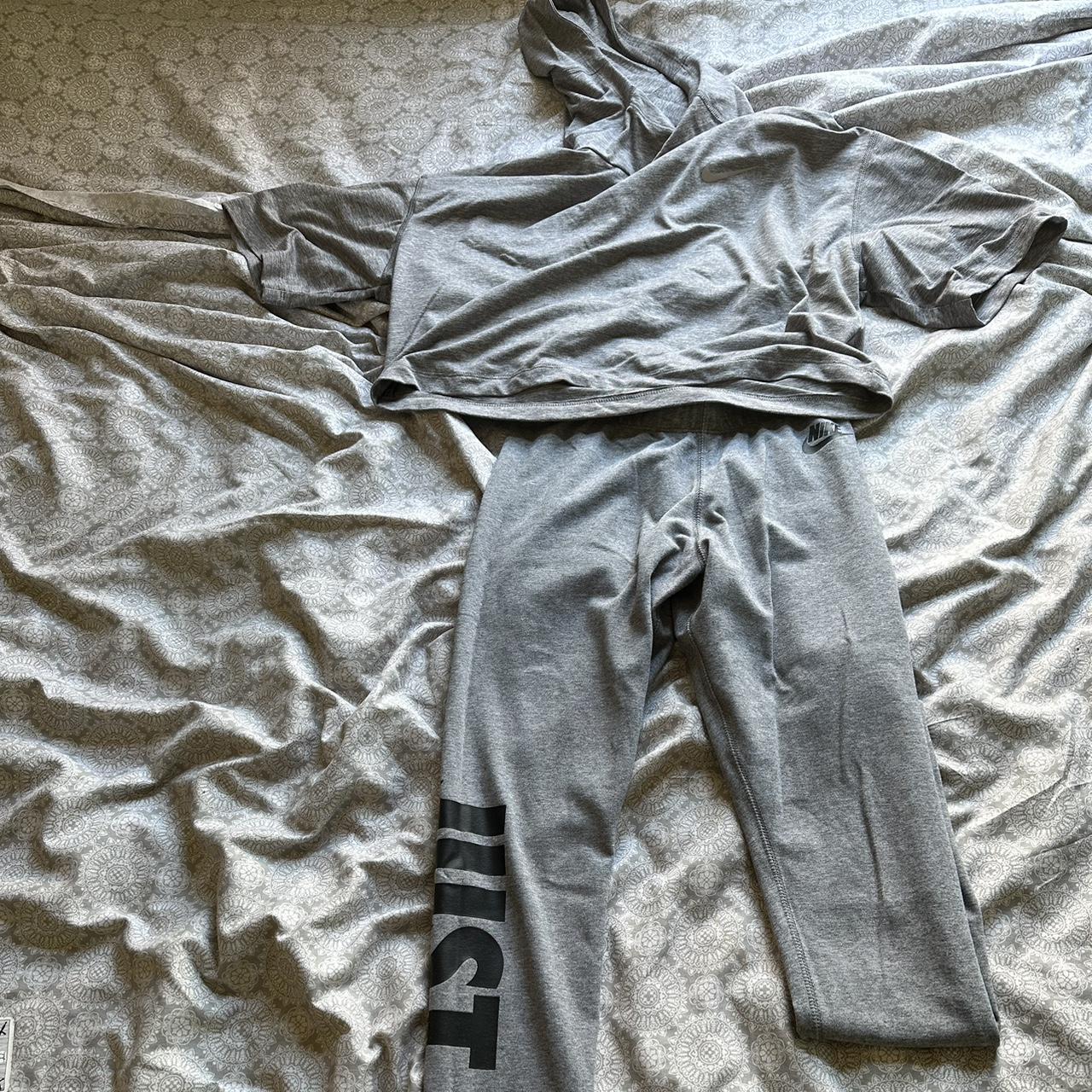 cropped nike tracksuit