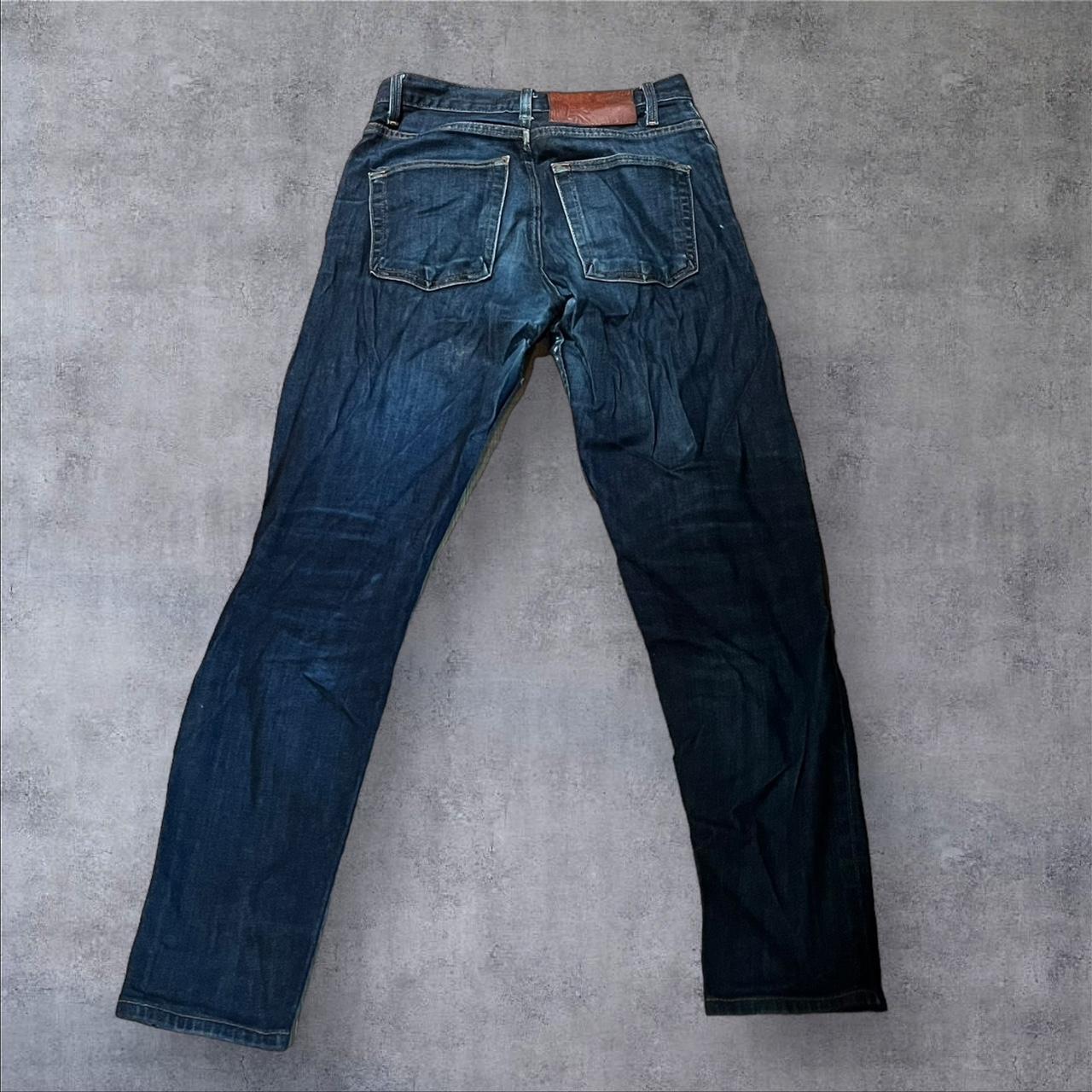 Naked And Famous Womens Selvedge Denim Blue Jeans...