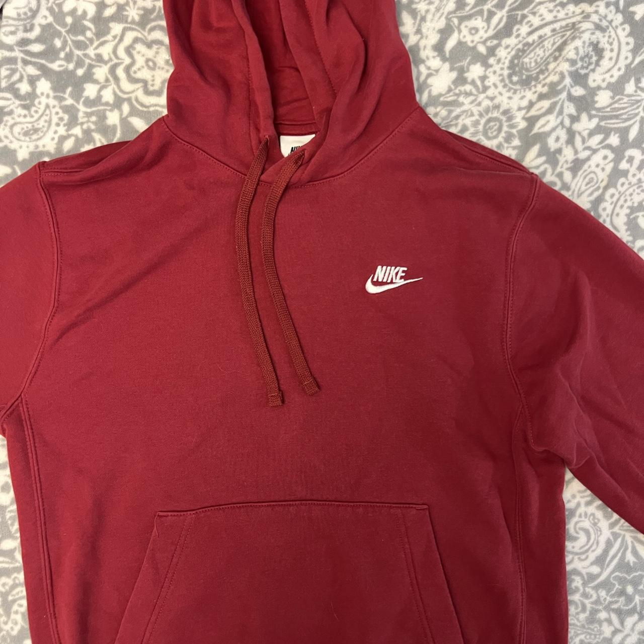 womens maroon nike hoodie