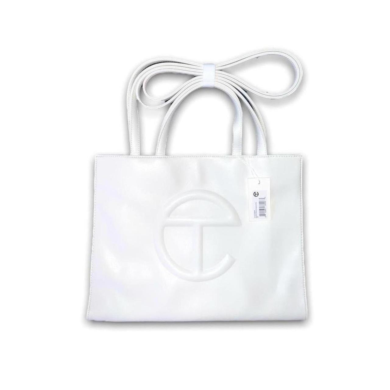 Telfar Shopping Bag Medium White