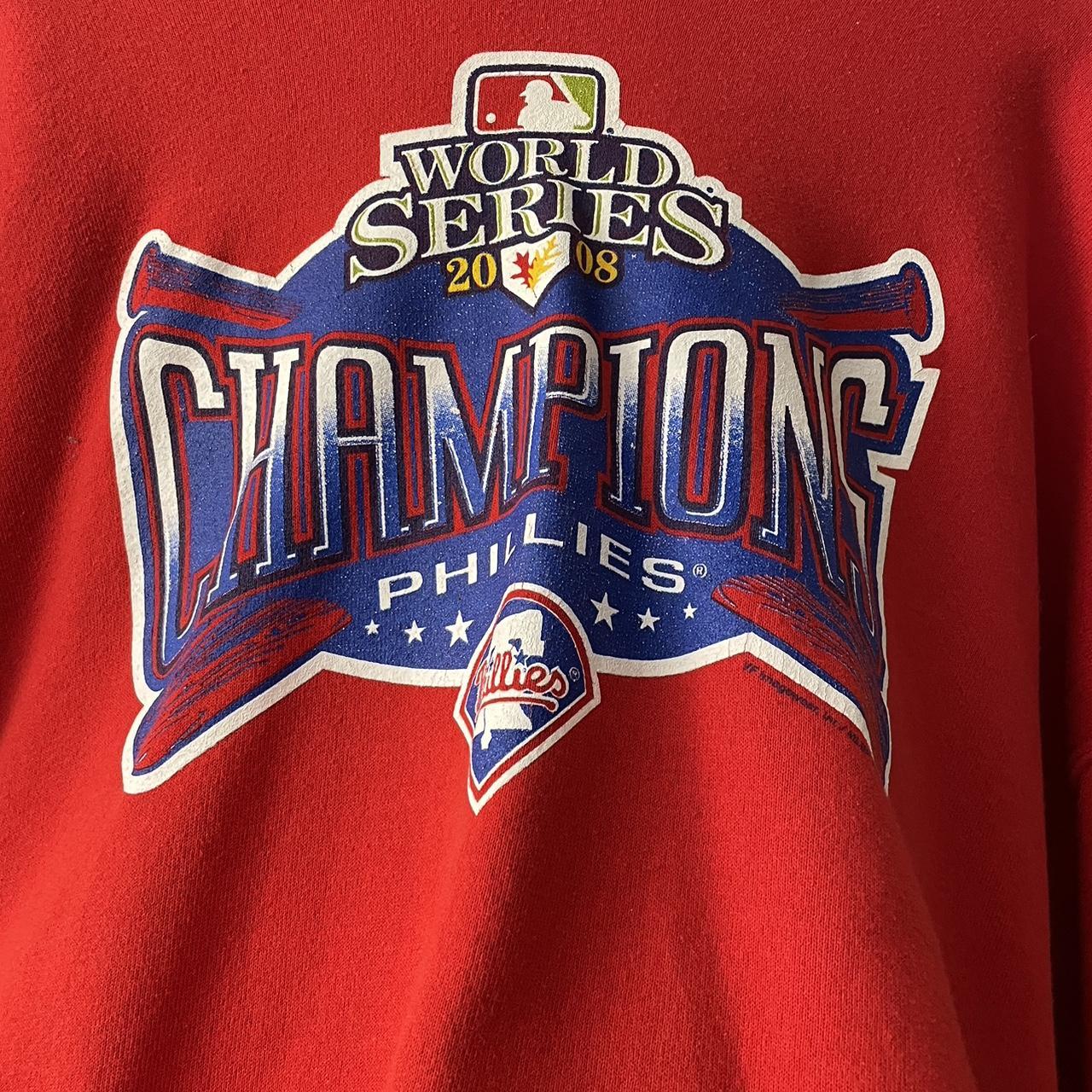 09' Philadelphia Phillies Sweatshirt, World - Depop