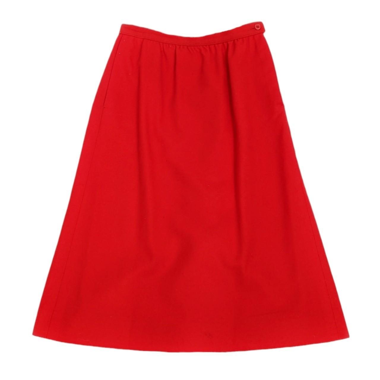 A line red shop skirt for sale