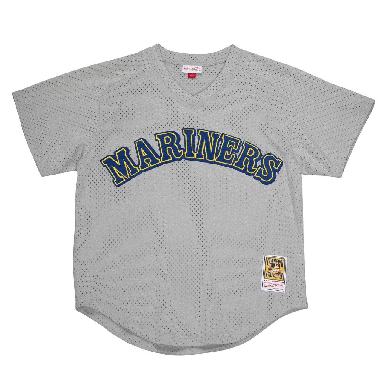 Ken Griffey JR Seattle Mariners Blue Small Mitchell & Ness Jersey