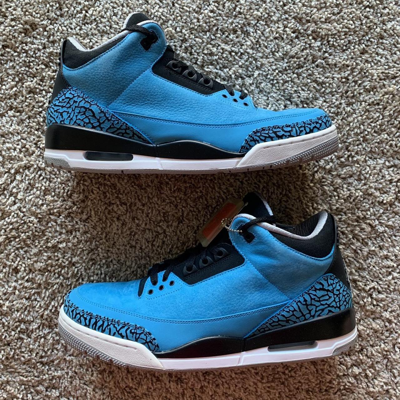 Jordan 3 store retro powder blue