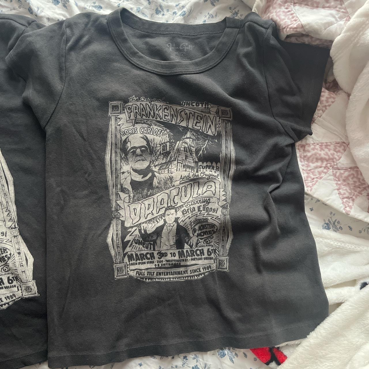 brandy frankenstein tee barely worn amazing... Depop