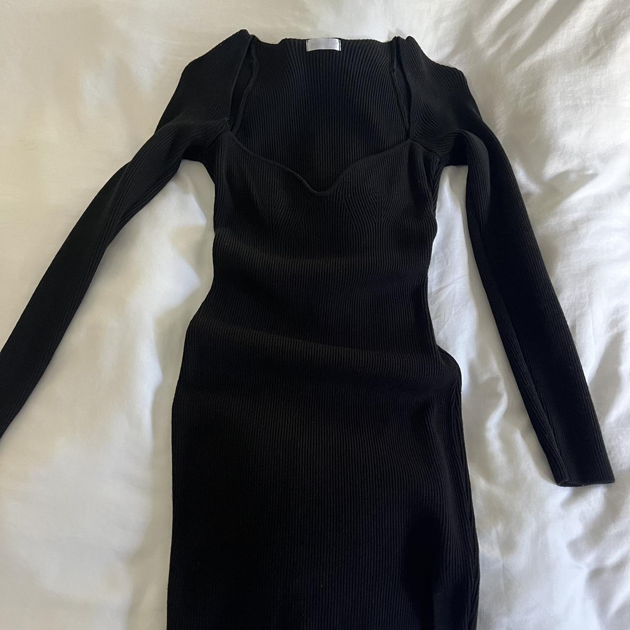 indian summer the label black bella dress size m/l... - Depop