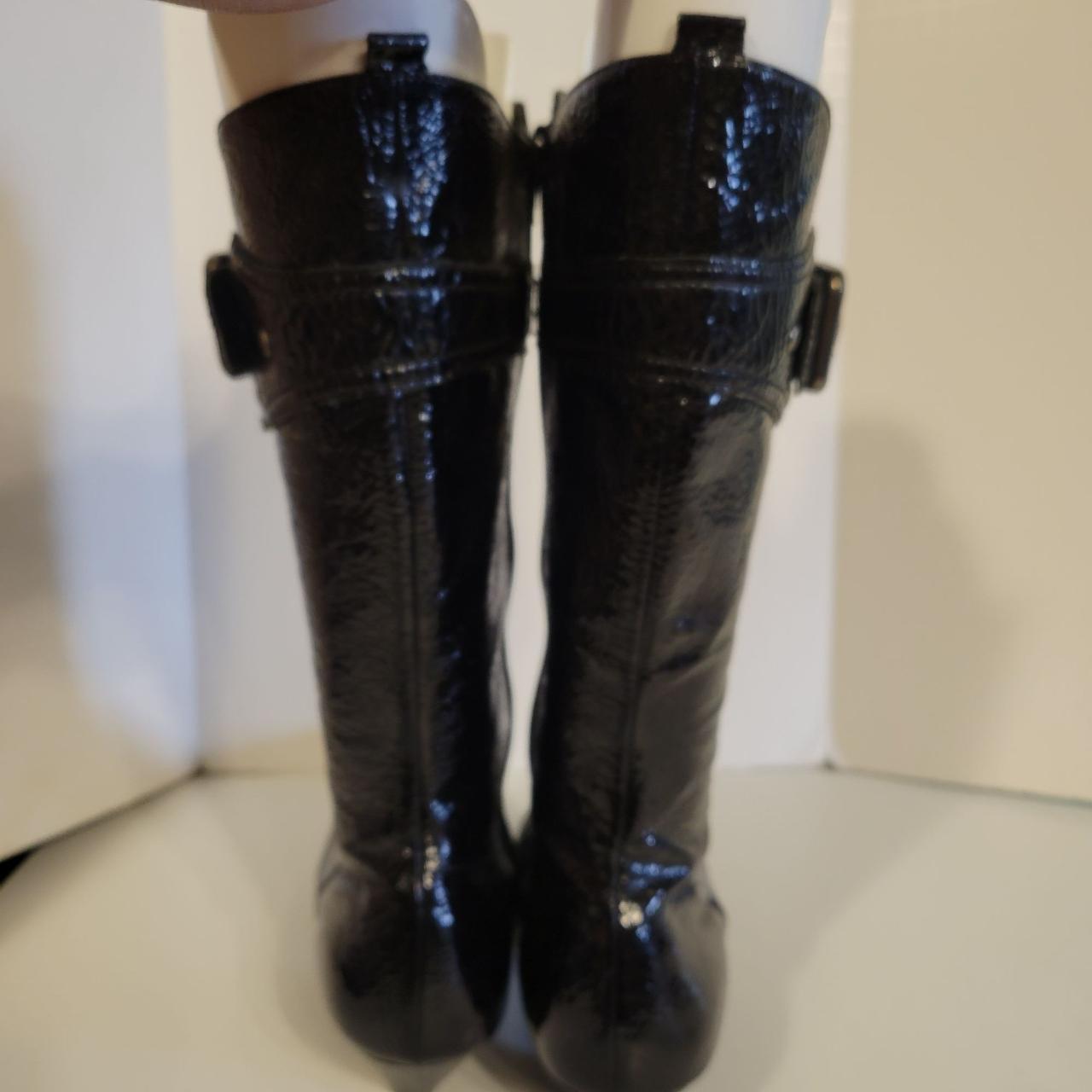 MADELiNE Women's Black Boots | Depop