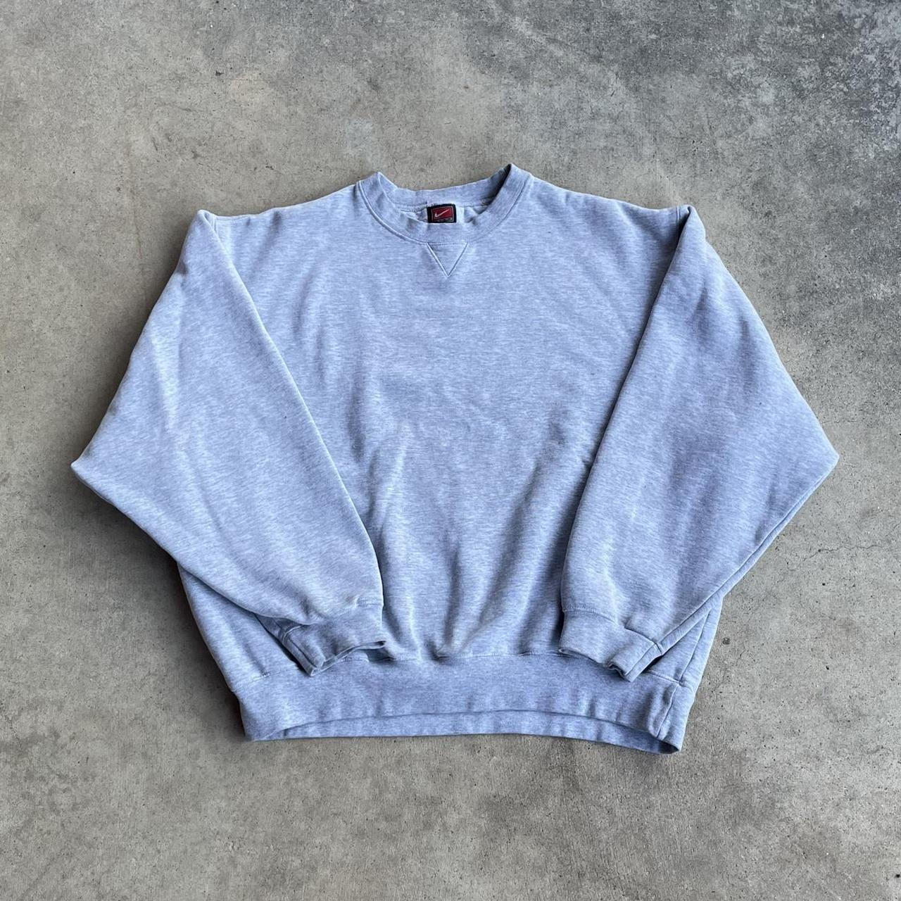 Vintage Blank Nike sweatshirt Chest: 26” Body... - Depop