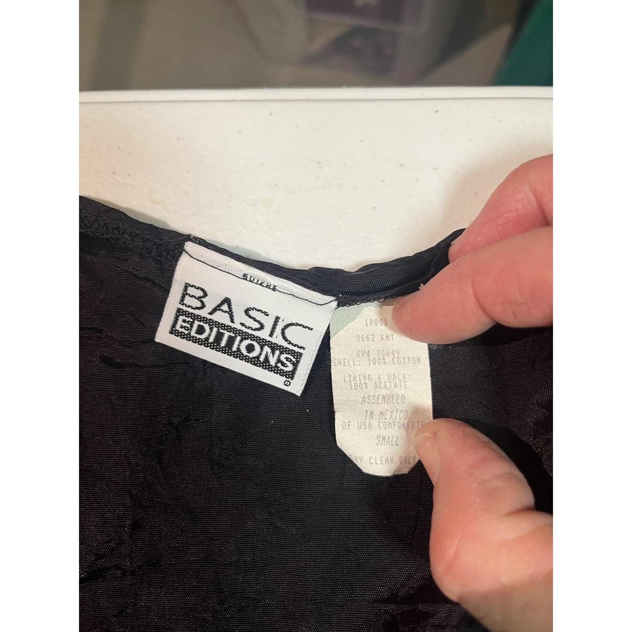 Basic Editions Women's Vest - Black - S – Basic E… - image 4