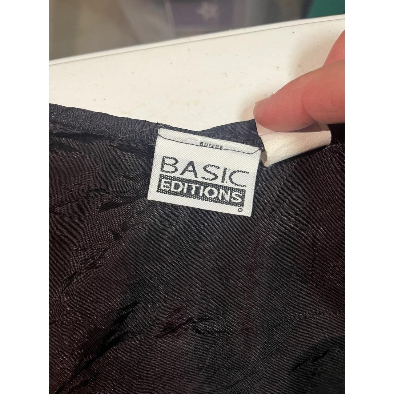 Basic Editions Women's Vest - Black - S – Basic E… - image 3