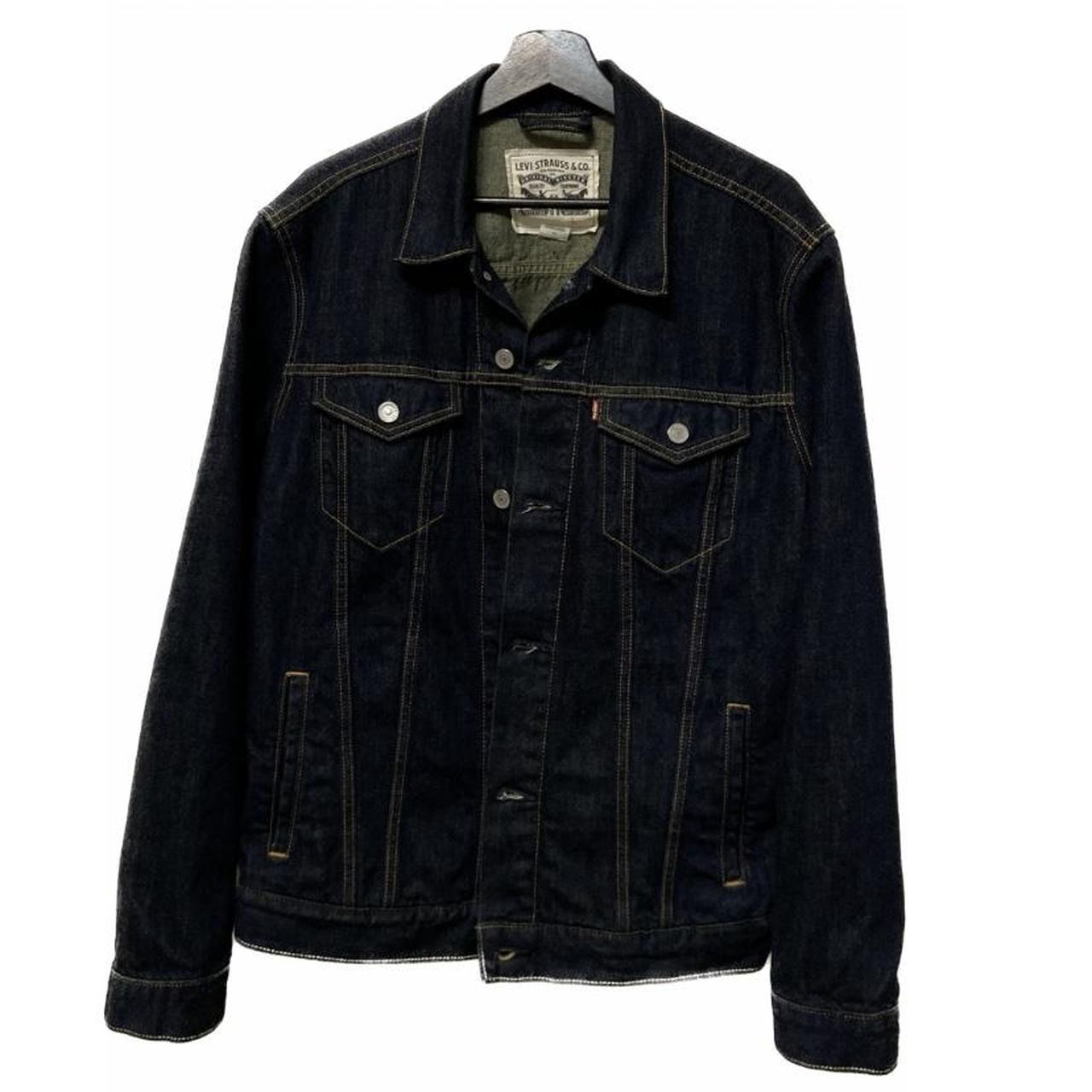 Levi's Denim Jacket US Men's size L in good... - Depop