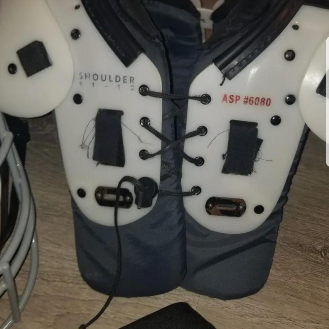 Youth football gear set. Good condition. My son used... Depop
