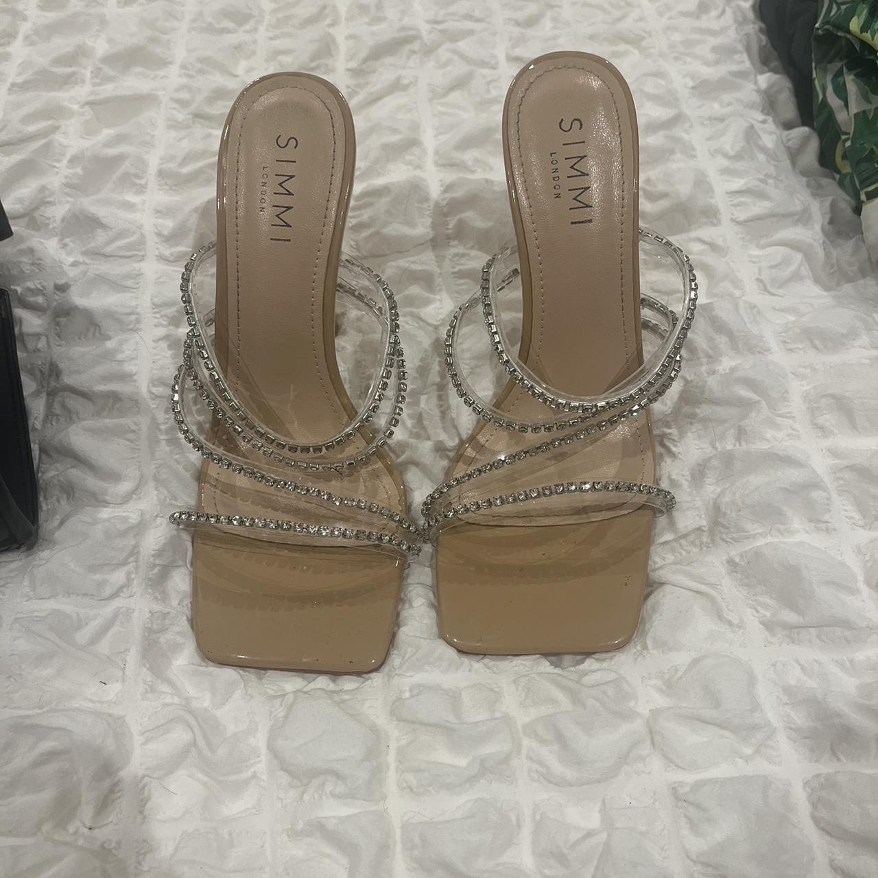 simmi diamante heels