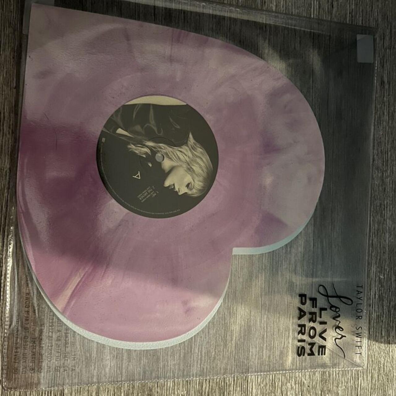 Taylor Swift's Lover record With both blue and pink - Depop