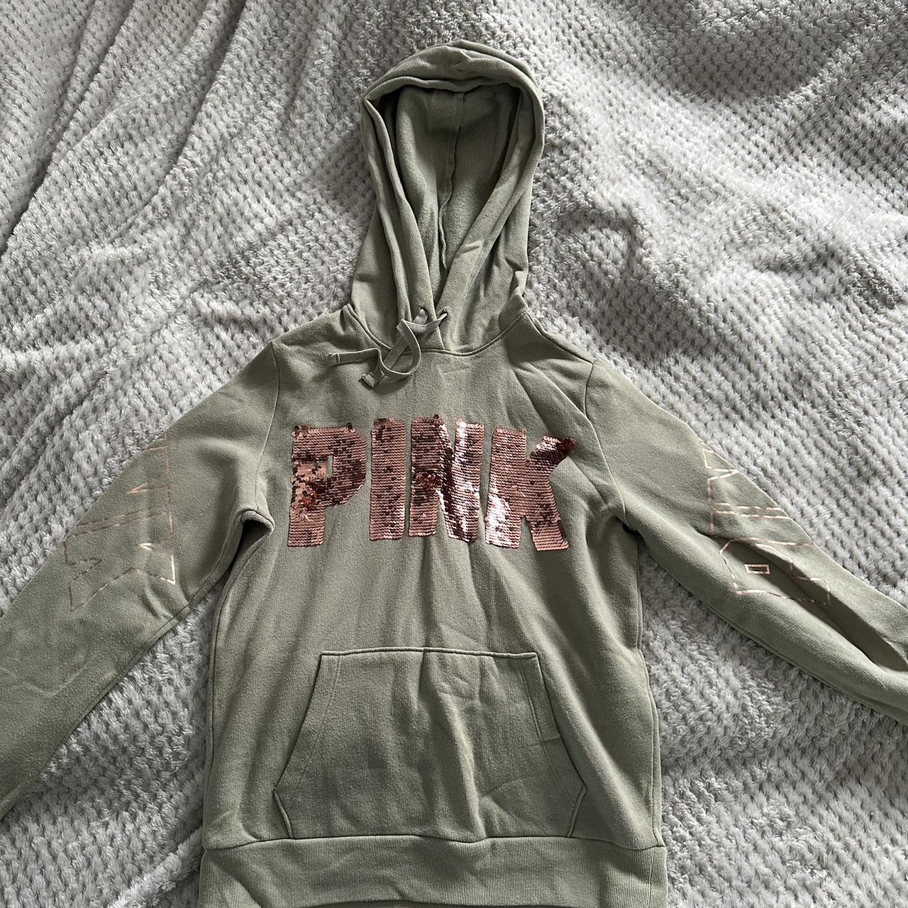 Pink hoodie womens victoria secret best sale