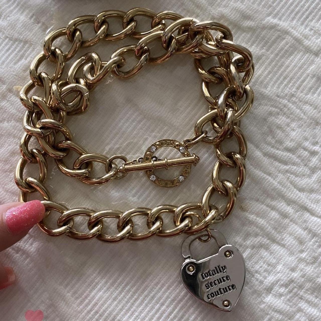 Brand New Juicy Couture Necklace Gold / - Depop