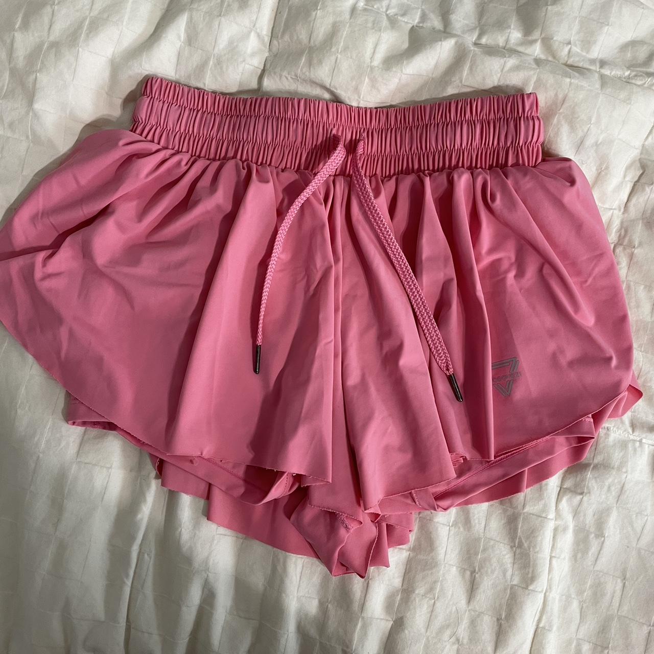 Women's Pink Shorts | Depop