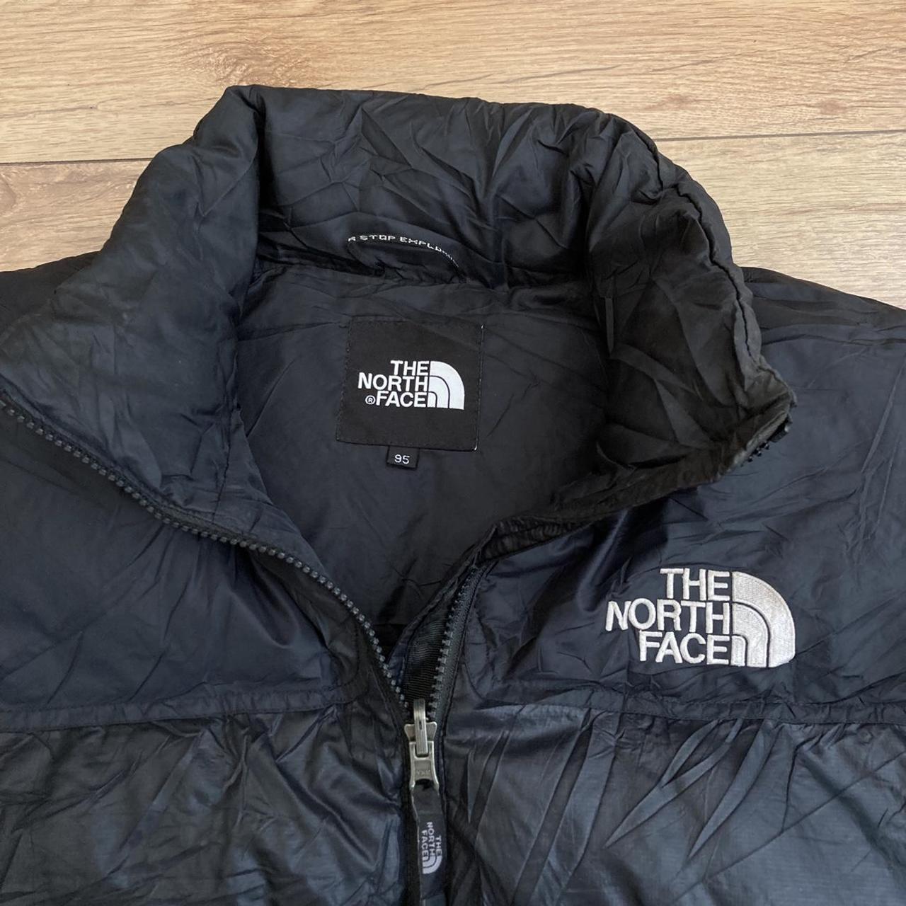 The North Face Nuptse Puffer jacket Black 700 Mens... - Depop