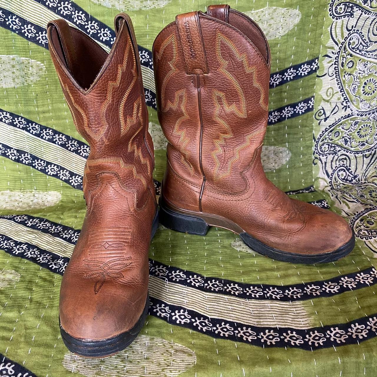 Justin Boots Women s George Strait Twang Cowgirl. Depop