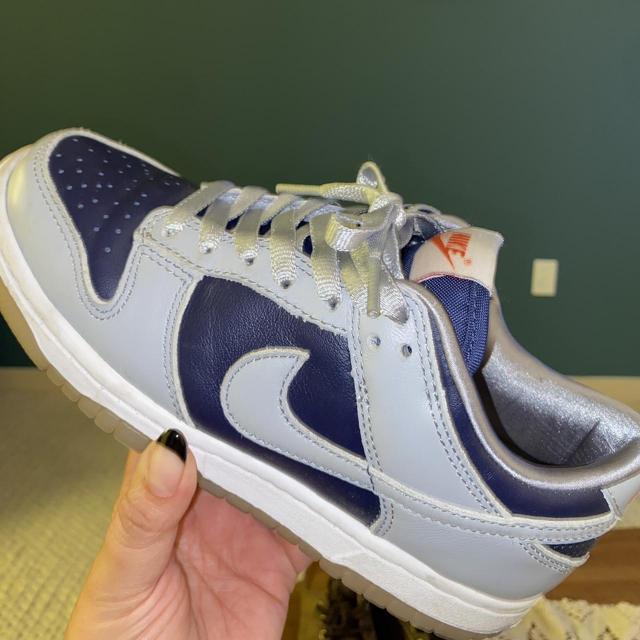 Nike Dunk Low SP Size 6 College Navy / Wolf Grey... - Depop