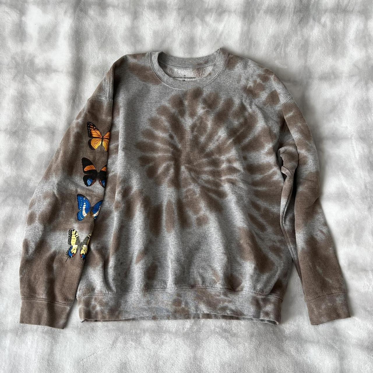 Pacsun tie dye online sweatshirt