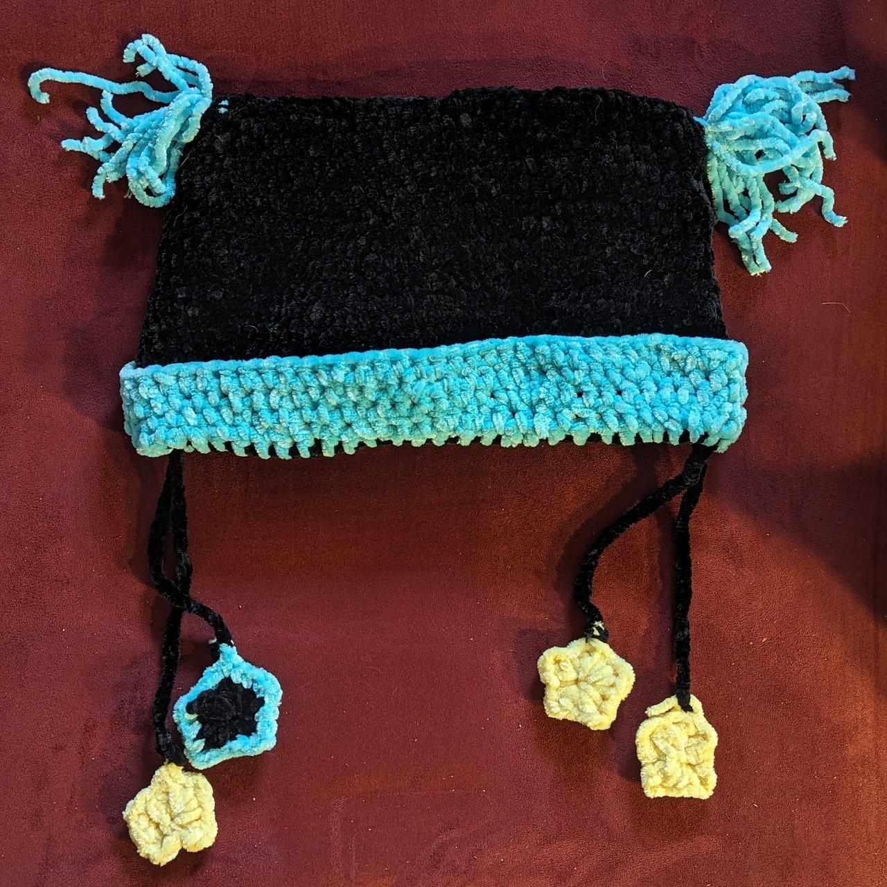 Cat Ear Beanie Sykkuno VTuber Flame Crochet