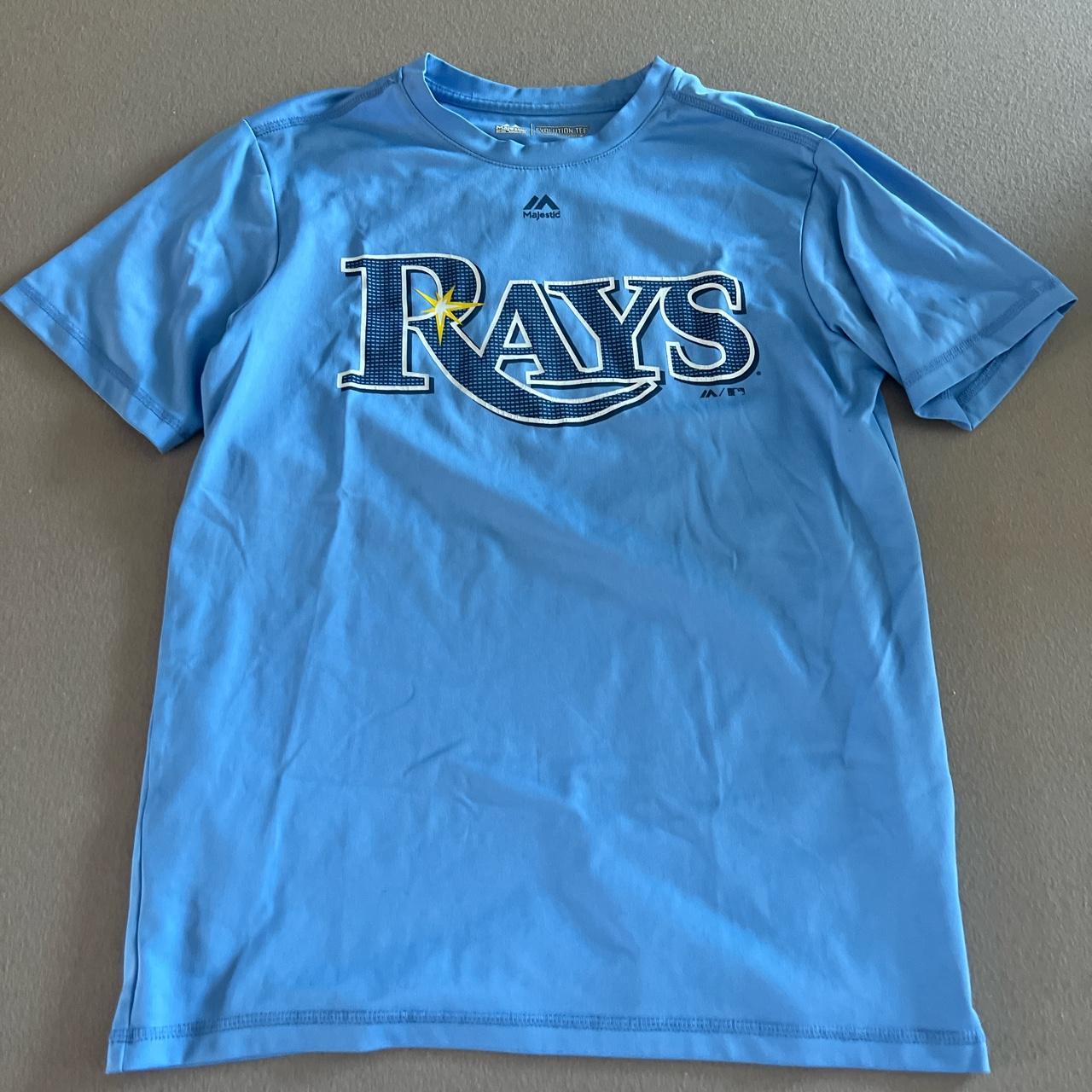 Youth Large Rays Baseball Jersey #jersey #baseball - Depop