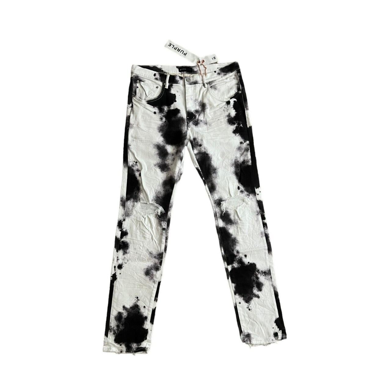 Purple Brand Men's Paint Splatter Jeans