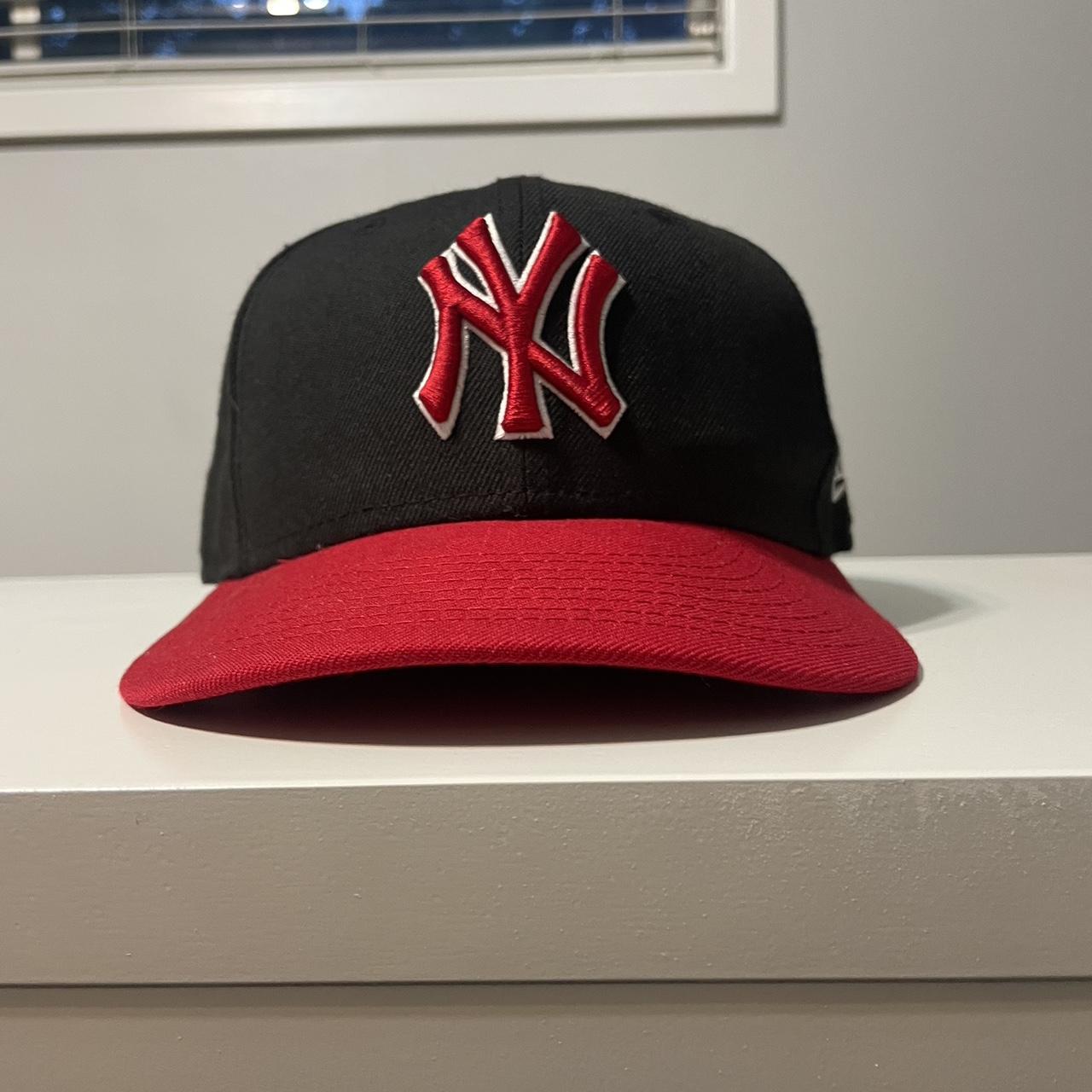 New Era New York Yankees Vintage Brown and Tan - Depop
