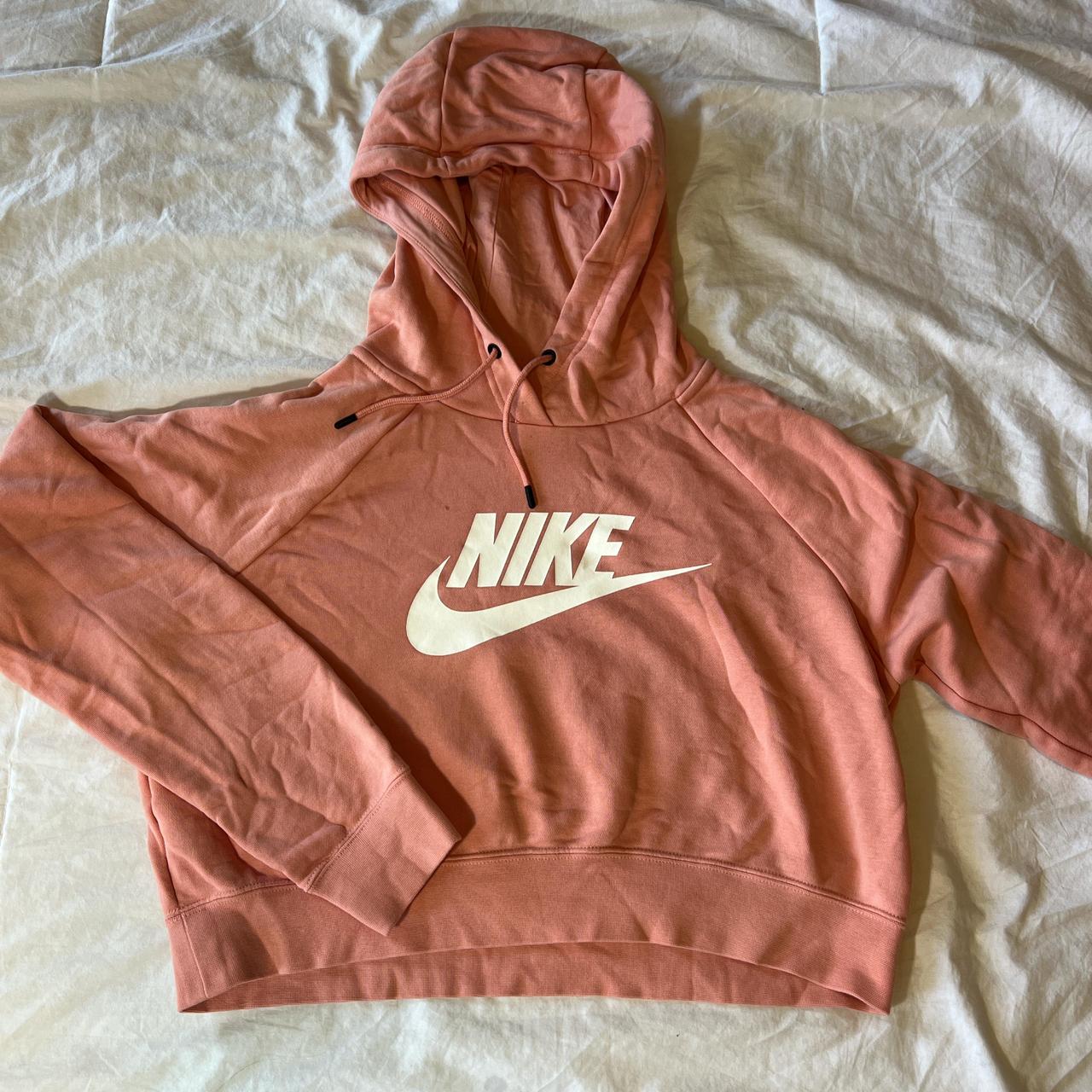 nike peach sweatshirt