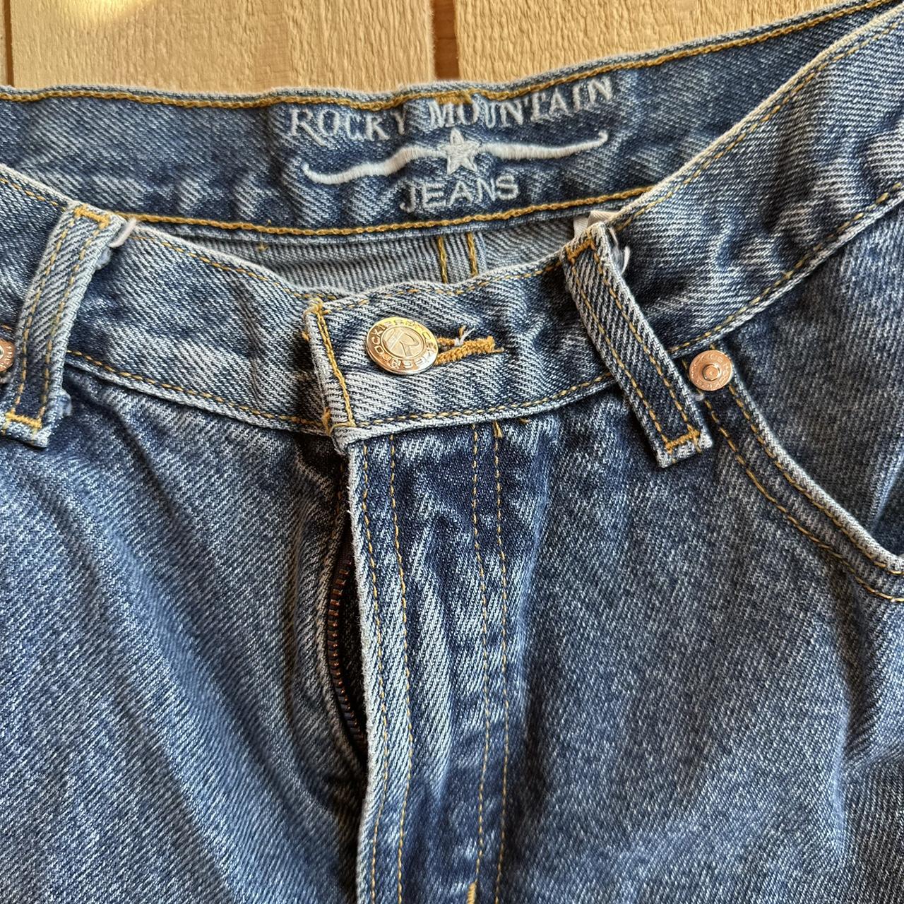 Vintage Made in the USA Rockie Mountain Jeans These... - Depop