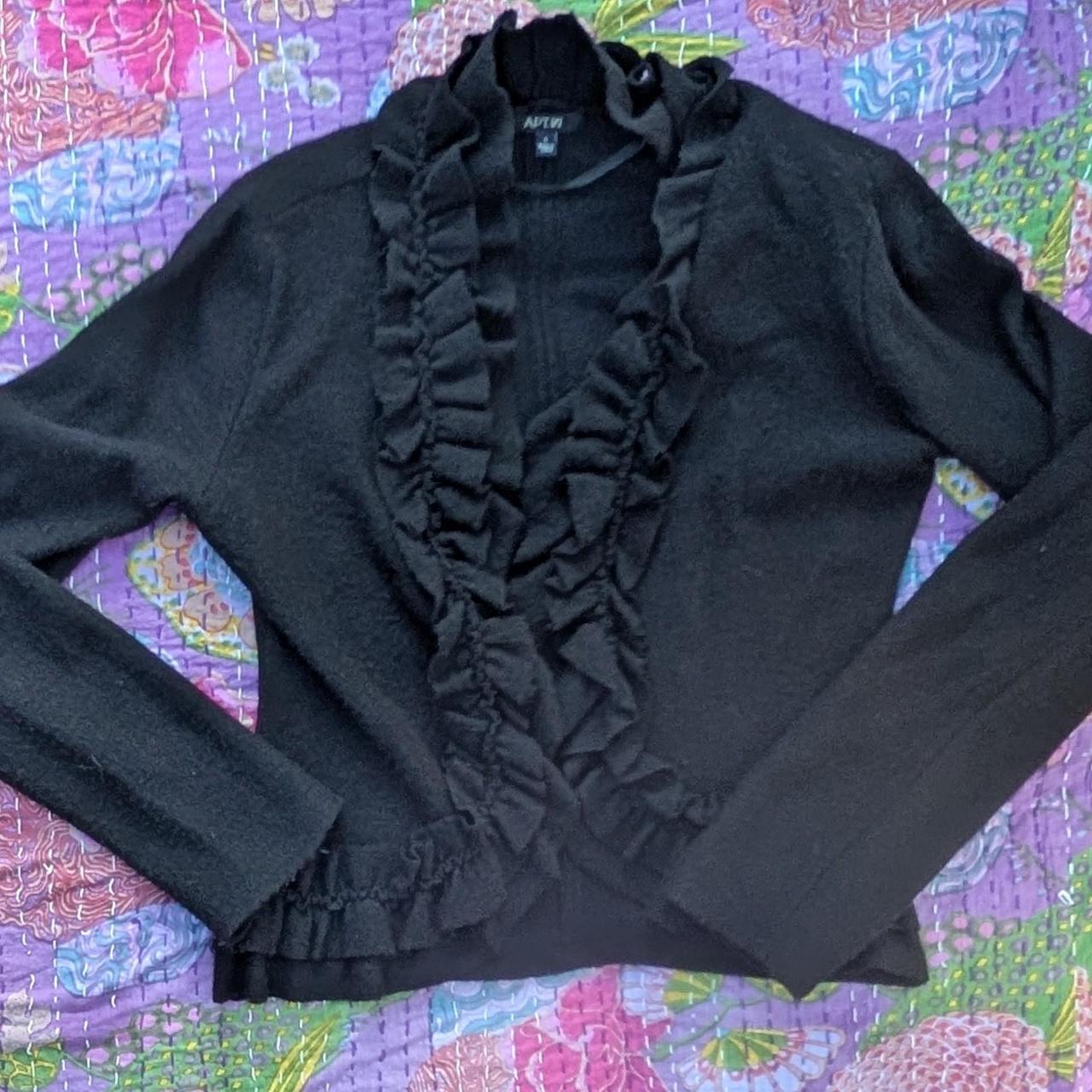 Apt. 9 Women's Cardigan - Black - S – Apt. 9 wool… - image 1