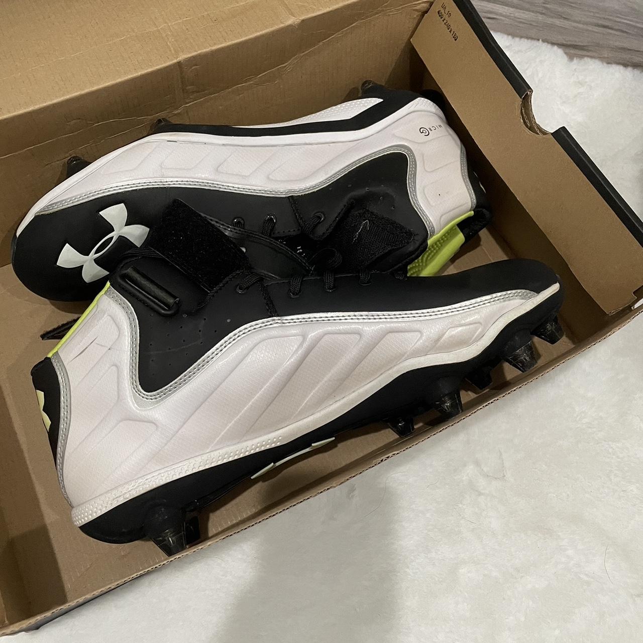 under armour cleats green