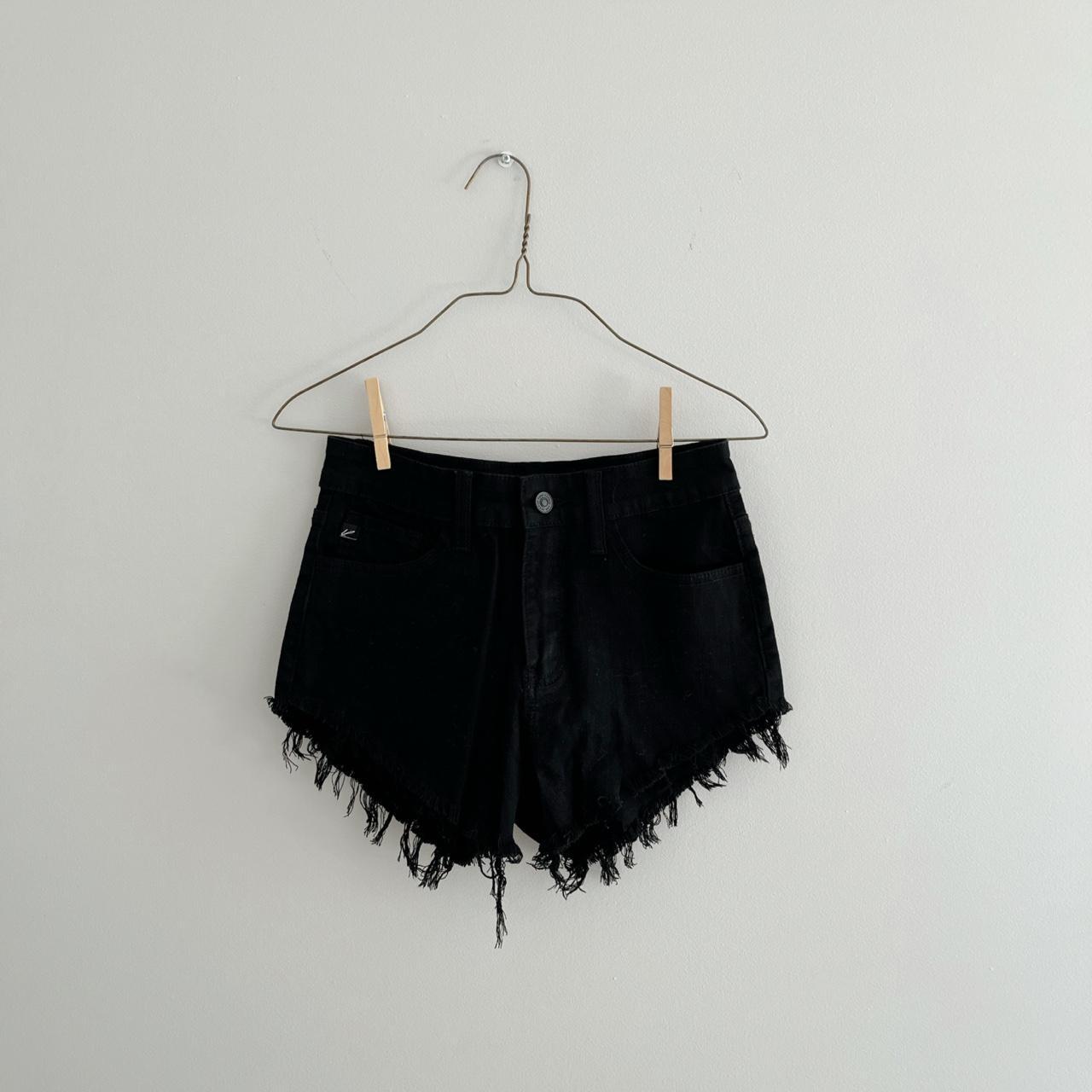 KanCan Women's Black Shorts Depop