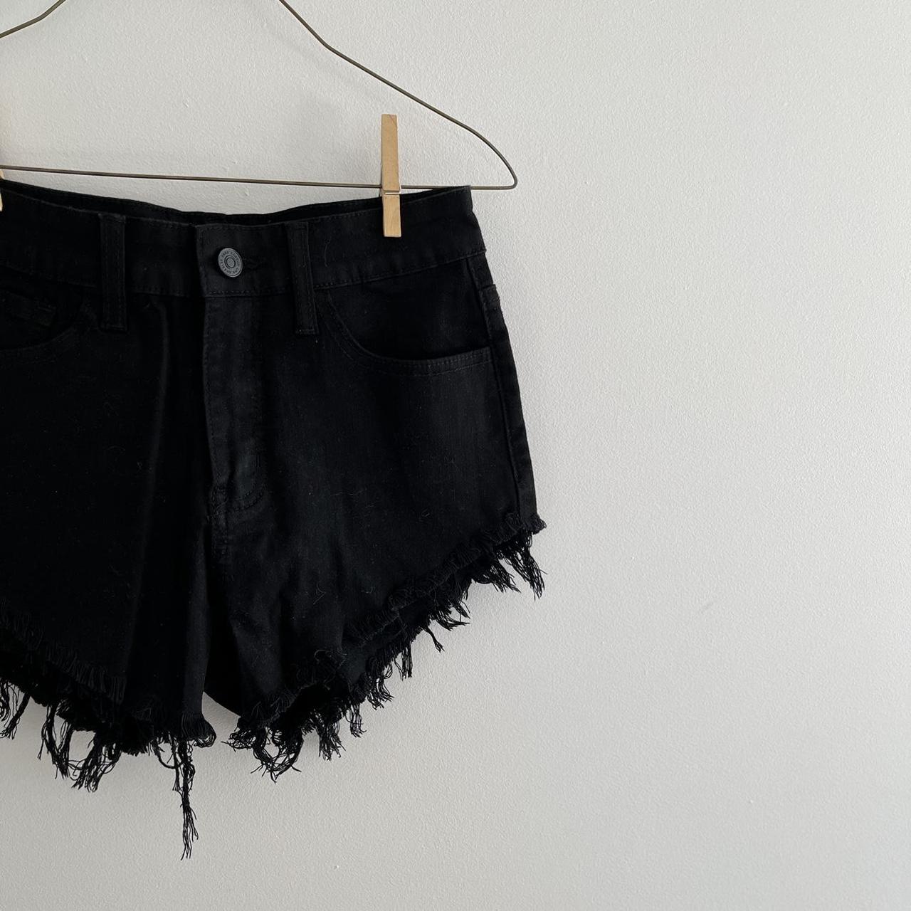 KanCan Women's Black Shorts Depop