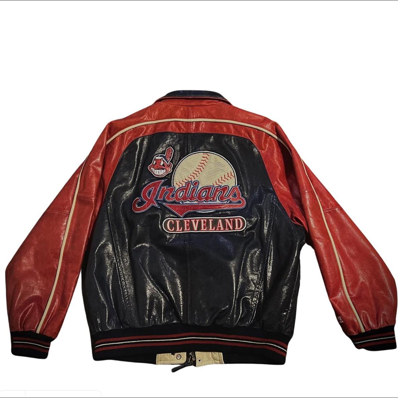 Cleveland Indians レザージャケット M
